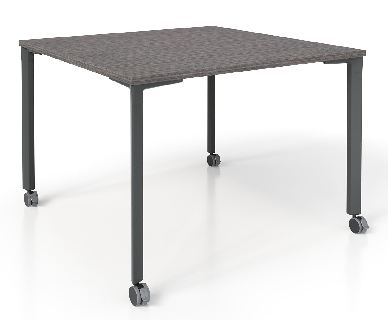 スクエアウェーブ（Square Wave) 台座付き WakeTableSquareFixed_Charcoal-